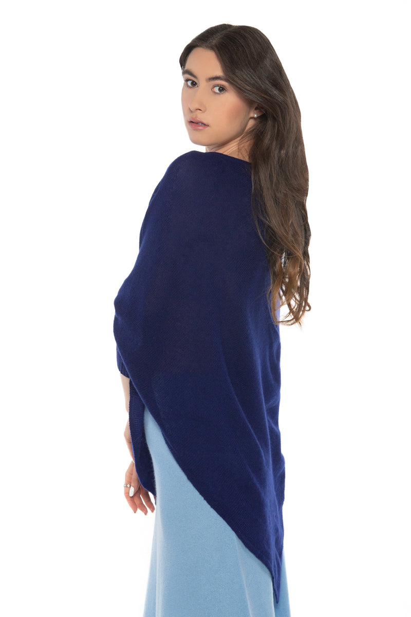 Kaschmir-Poncho Elle
