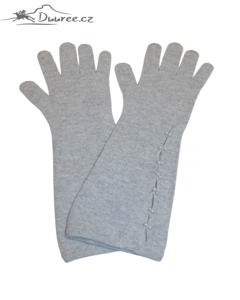 Lange Kaschmirhandschuhe Estelle