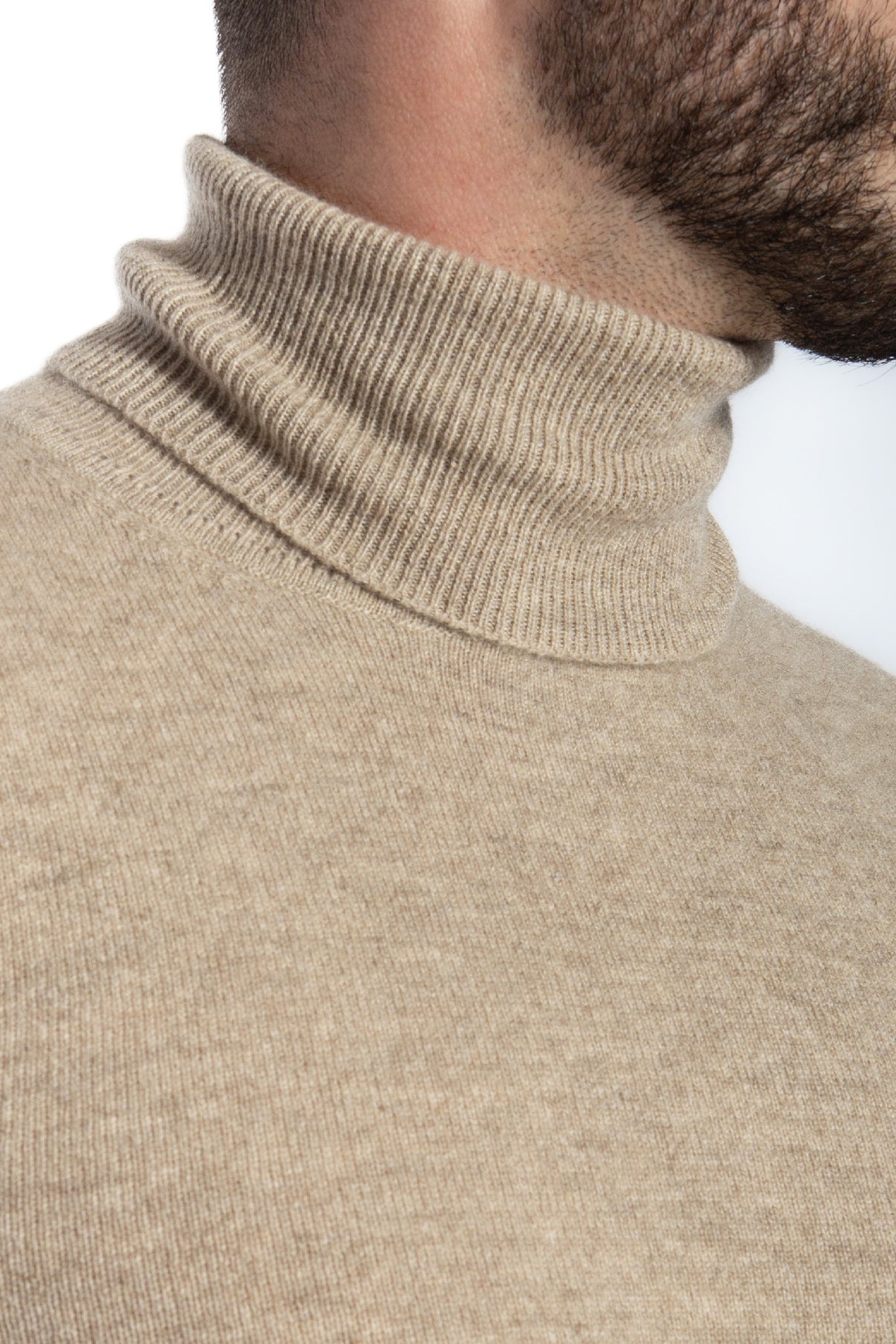 Kaschmir-Rollkragenpullover David