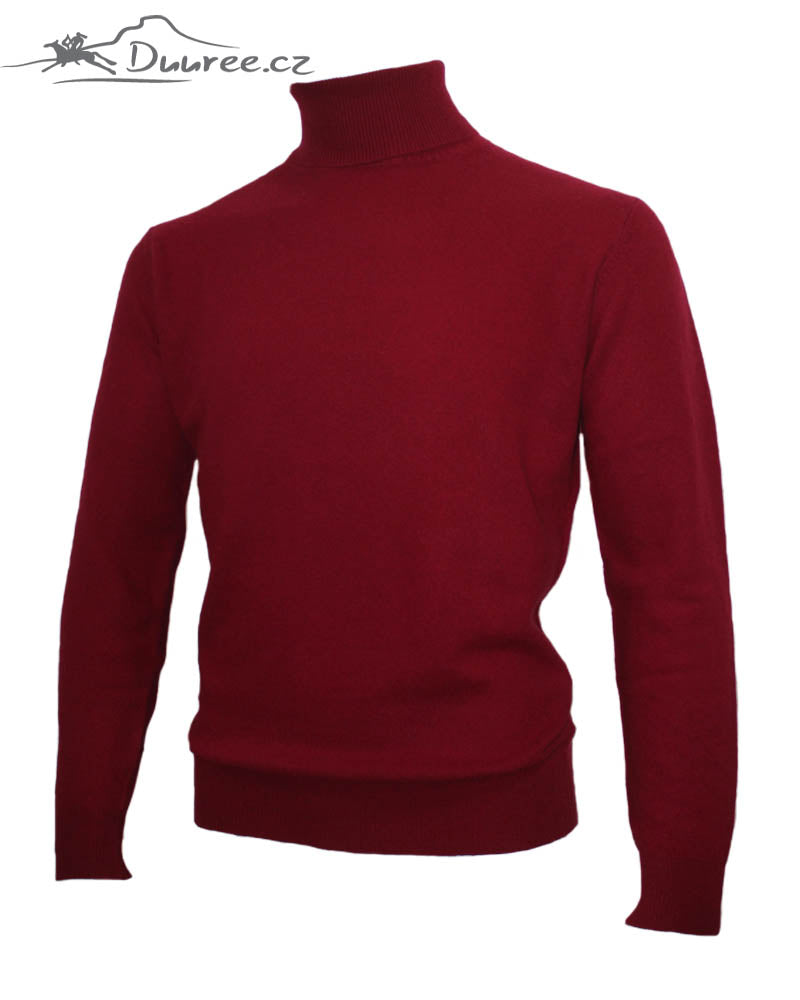 Kaschmir-Rollkragenpullover David