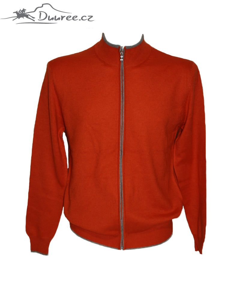 Fiskar-Reißverschluss-Pullover