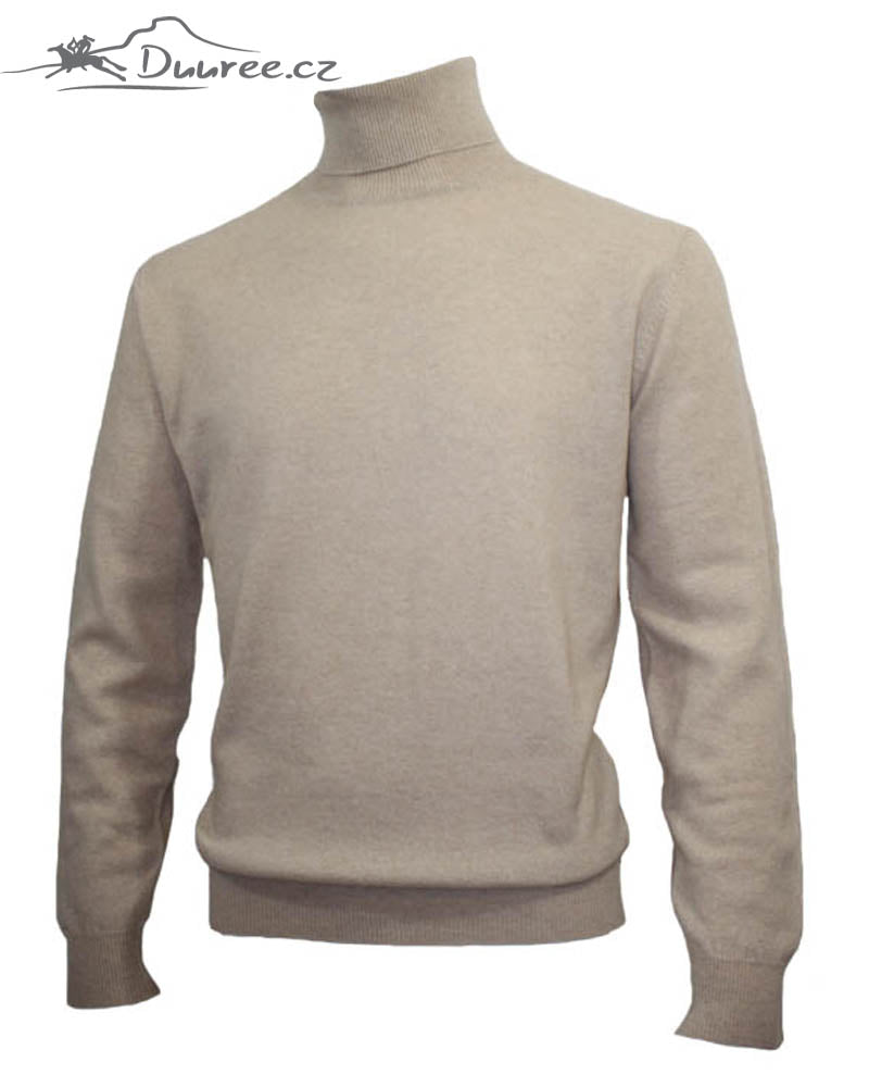 Kaschmir-Rollkragenpullover David
