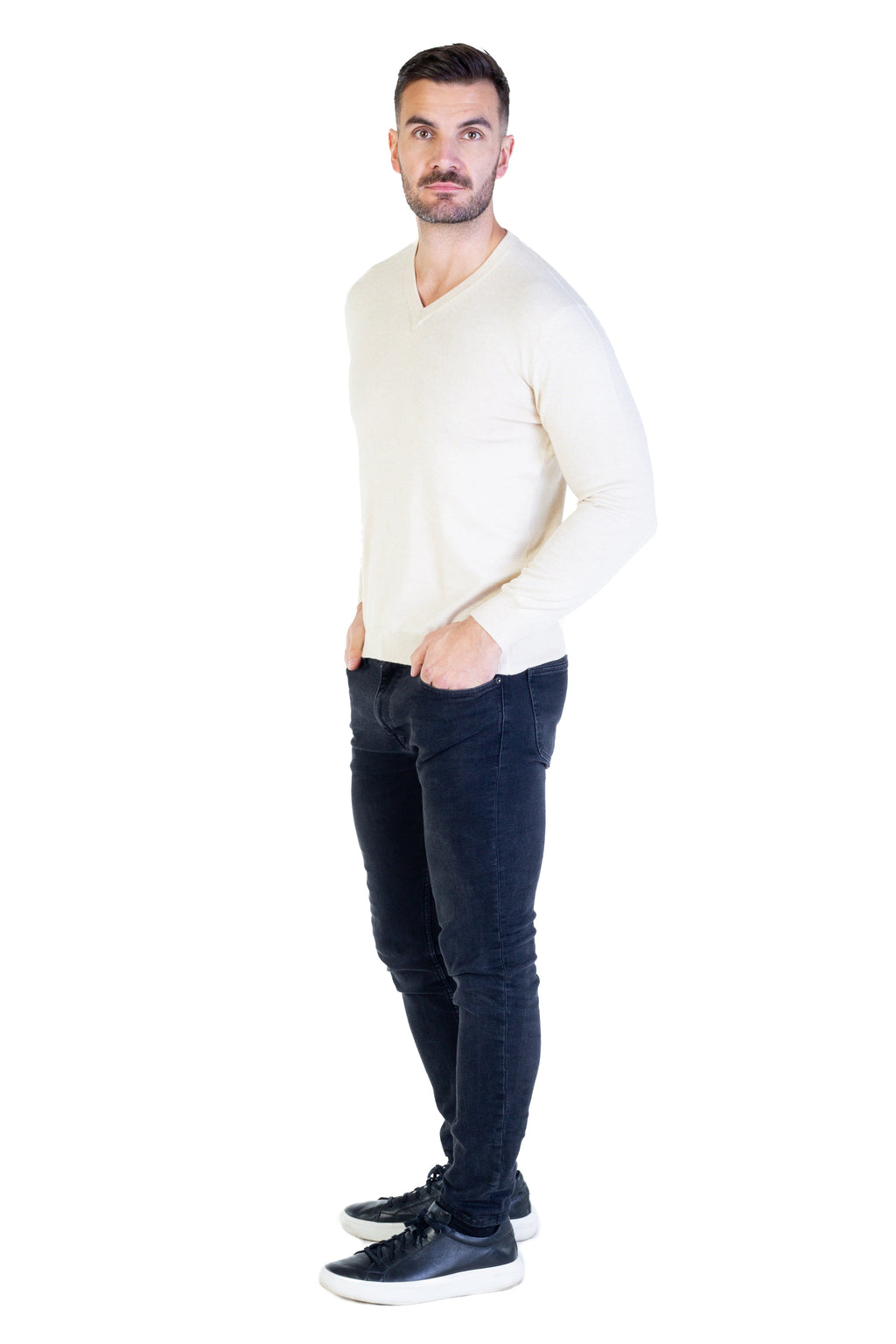 Pullover mit V-Ausschnitt Tapio