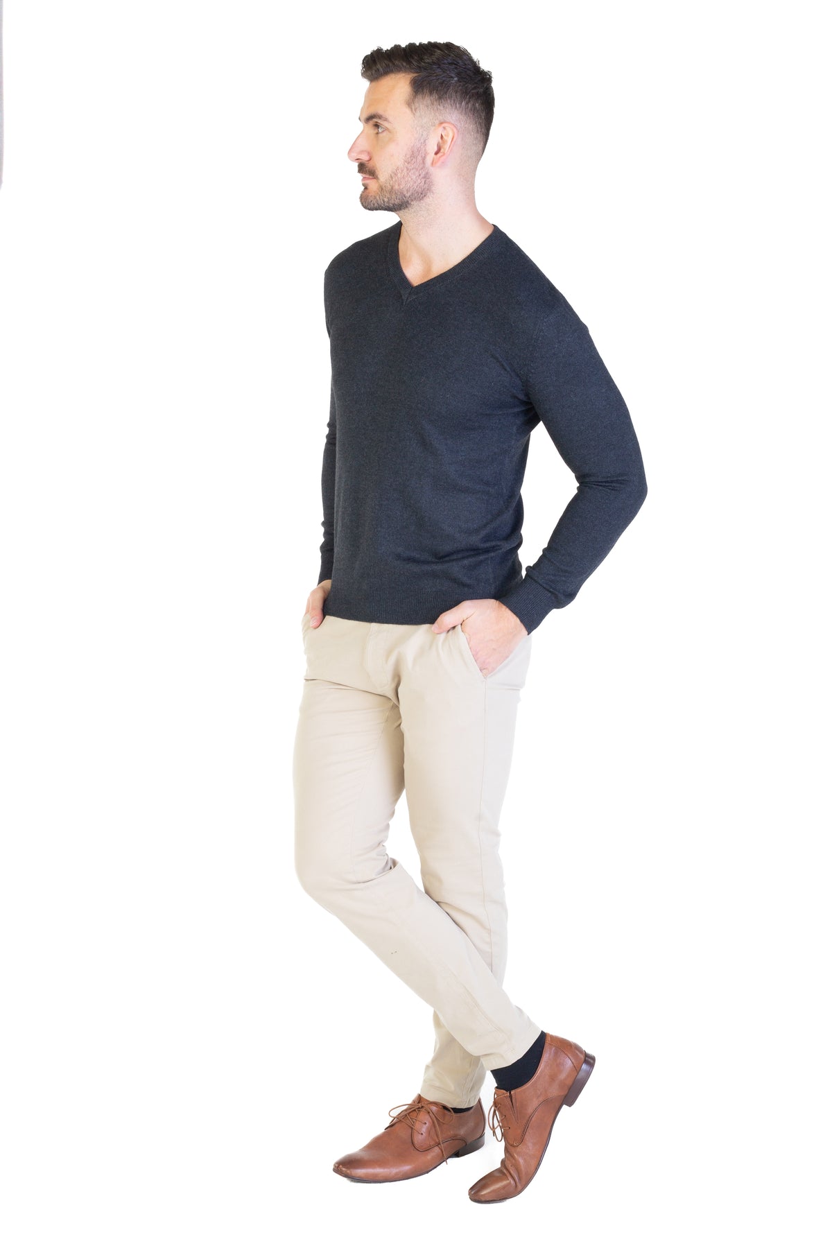Pullover mit V-Ausschnitt Tapio