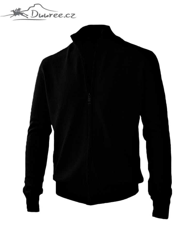 Fiskar-Pullover mit Reißverschluss