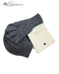 Geschenkset aus Mütze und Handschuhen aus 100 % Kaschmir