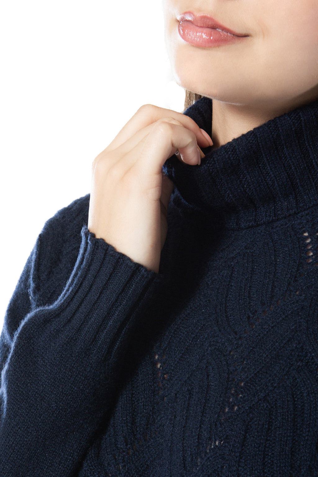 Kaschmir-Rollkragenpullover Genevieve