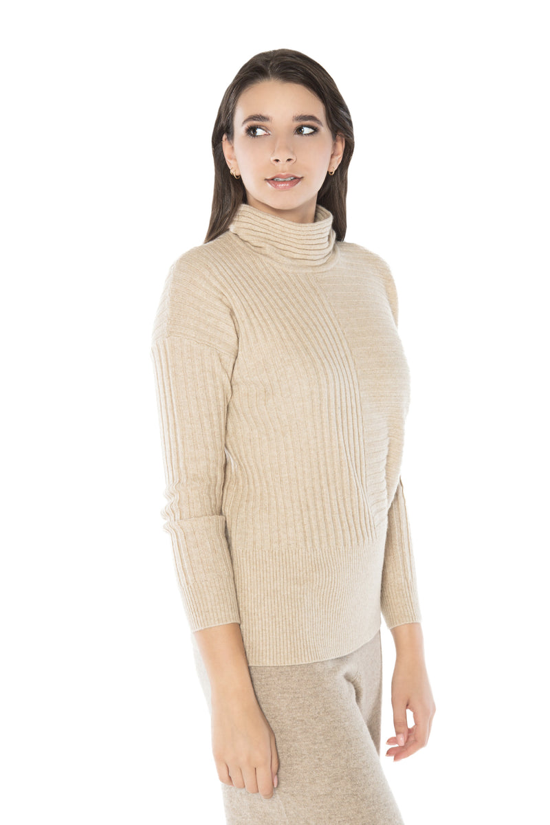 Kaschmir-Rollkragenpullover Emilie