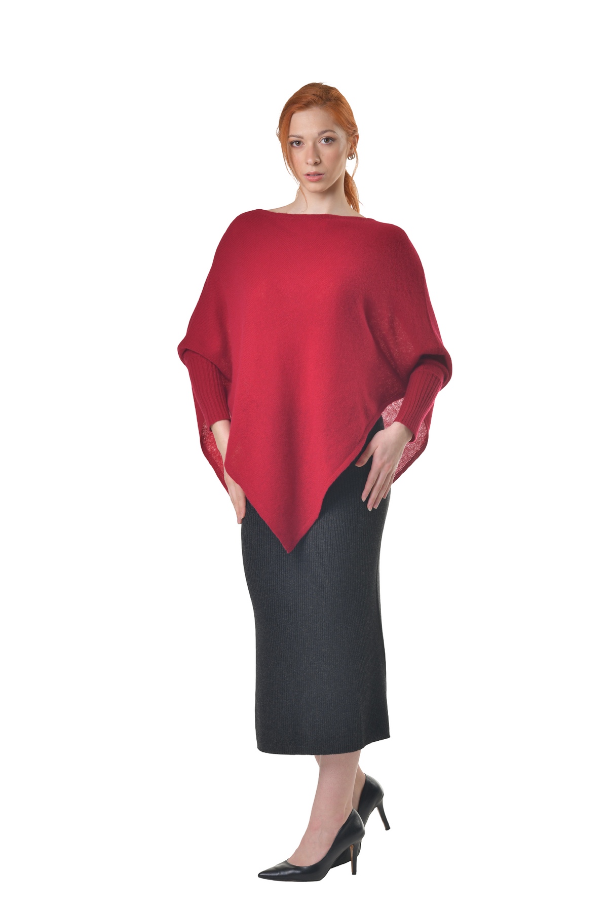 Kaschmir-Poncho Elle