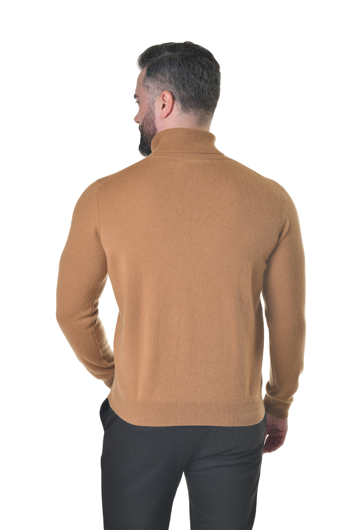 Kaschmir-Rollkragenpullover David